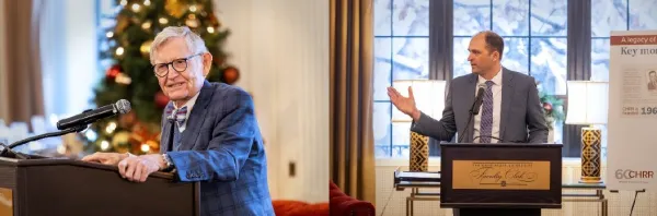 CHRR 60th anniversary breakfast with speakers: Gordon Gee and Ryan King